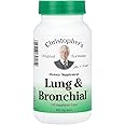 Dr. Christopher's Unisex Lung & Bronchial Formula Vegetarian Capsules 100 Count 400 mg Each