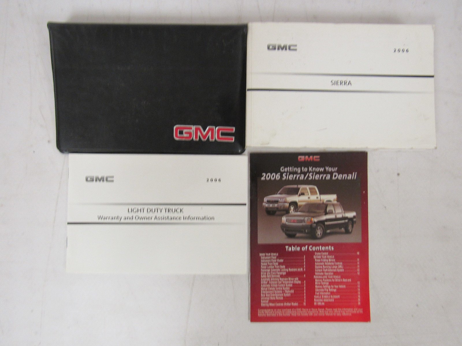 2006 GMC Sierra Owners Manual Guide Book Paperback – June 1, 2017