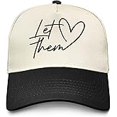 Let Them Trucker Hat Women Vintage Mesh Cap for Summer