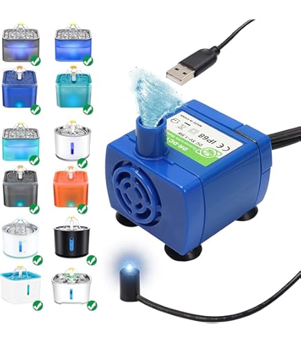 Catit Water Filter Pets Water Fountain Auto Mute Cat Drinker Bowl