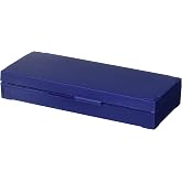 Globe Scientific Microscope Slide Storage Box, Blue, ABS Plastic, Cork-Lined Base, Hinged Lid with Inventory Sheet, Fits 25 &times; 75 mm &amp; 1 &times; 3 in Slides 513077B, Each
