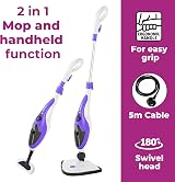 Neo 10 in 1 1500W Hot Steam Mop Cleaner Purple view 5