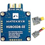 Crazepony Matek HUBOSD8 PDB OSD Power Distribution Board DUAL BEC 3S - 6S Supported 180A CURRENT SENSOR for FPV RC Drone