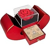 Birthday Gifts for Wife from Husband | Soulmate Necklace with Heartfelt Message Card & Box | Anniversary, Birthday, Christmas or Valentine’s Day Gift for Girlfriend, Fiancée