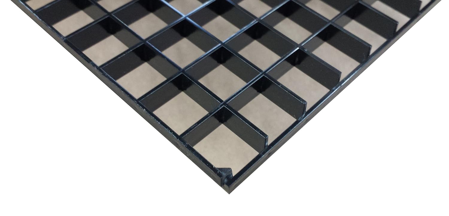 Amazon Com Styrene Eggcrate Sheet Black 23 75 X 47 75 X