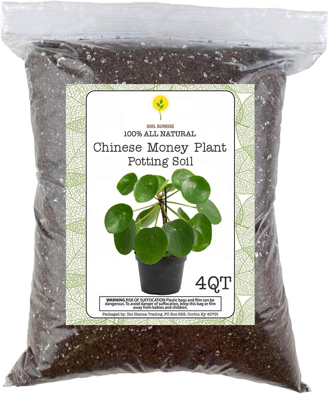 Chinese Money Plant Planting Soil, Hand Blended All