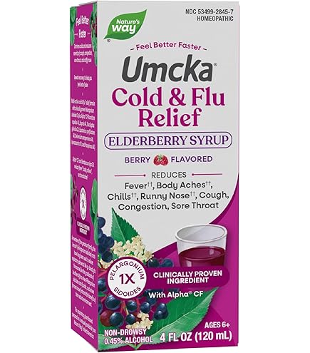Amazon.com: Nature's Way Cold Relief Hot Drink, Umcka, Homeopathic