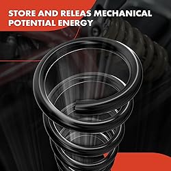 A-Premium 2PCS Front Suspension Coil Spring Set