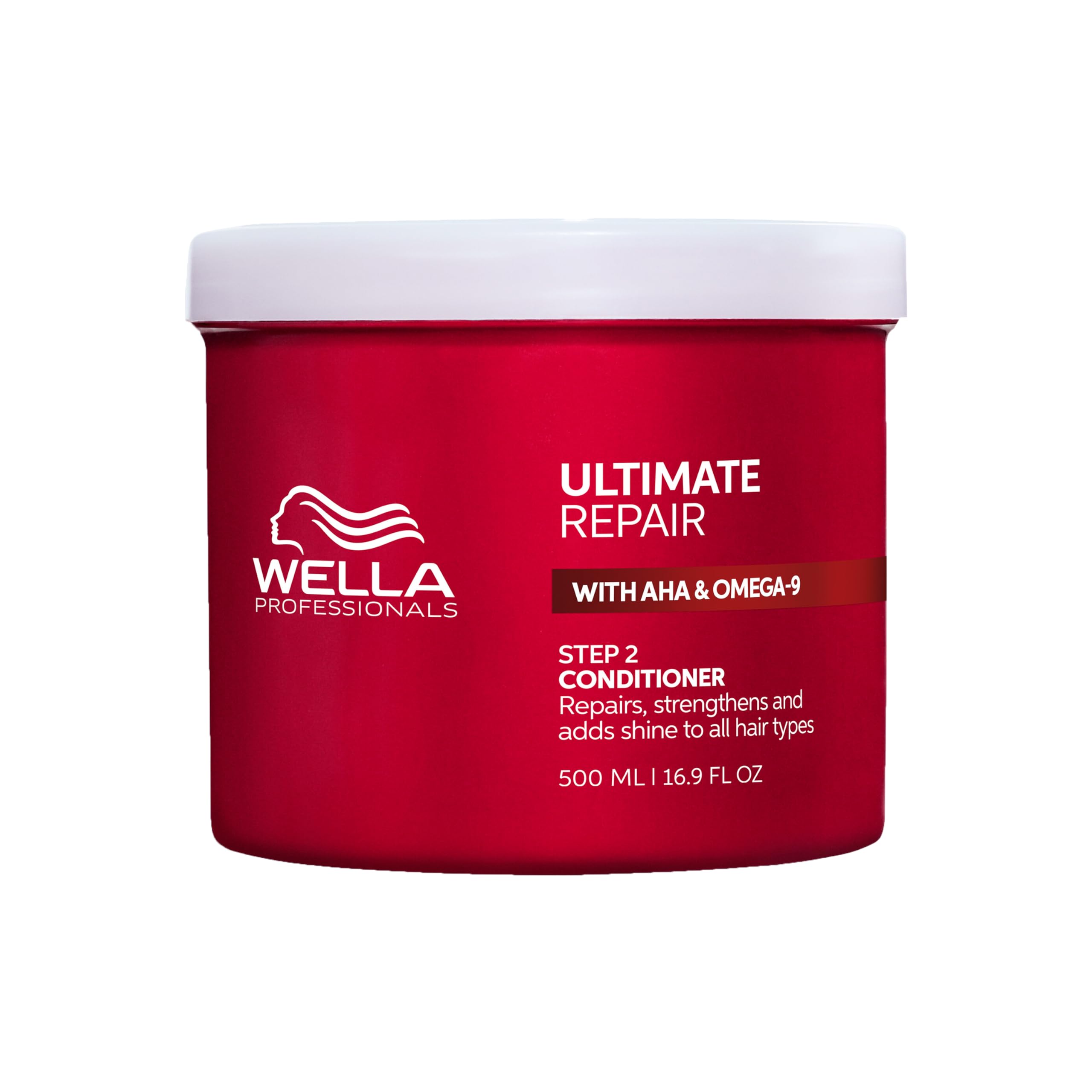 Wella Professionals Ultimate Repair Conditioner for Damaged Hair, with AHAs and Omega 9 to Rebuild and Strengthen Hair, With Metal Purifier Technology to Detox the Hair, 500 ml