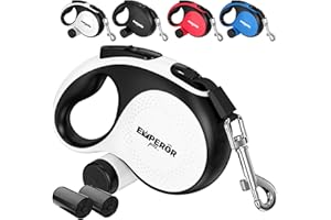 Emperor Pets 8m Retractable Dog Leash for Large Dogs - Up to 50KG, Dog Leashes for Medium Dogs, Large Dog Leash Heavy Duty Do