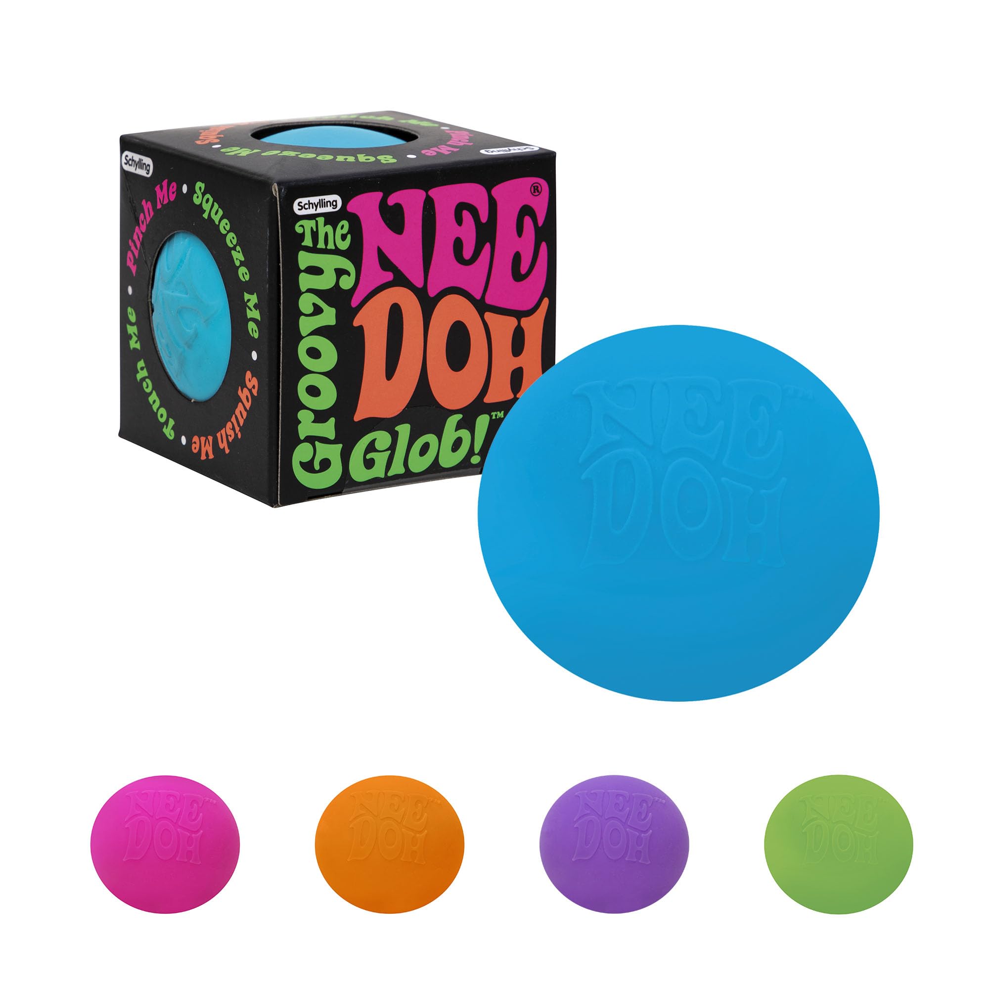 Schylling NeeDoh Original Sensory Fidget Toy Assorted Colors Ages 