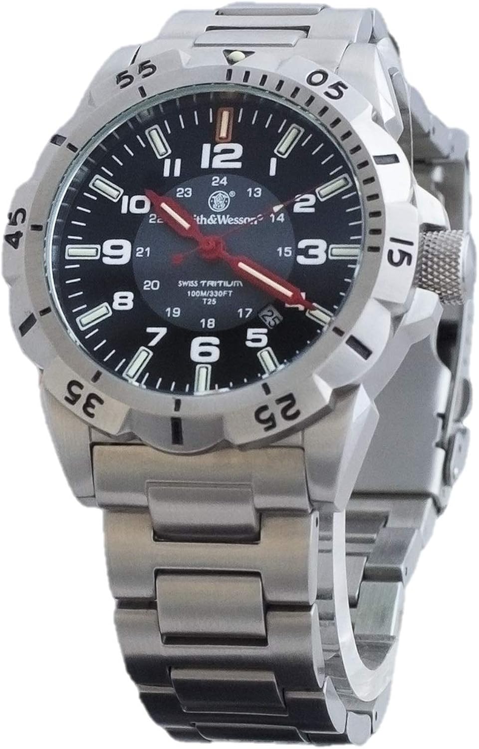 Smith & Wesson Emissary Swiss Tritium H3 Watch for Men with