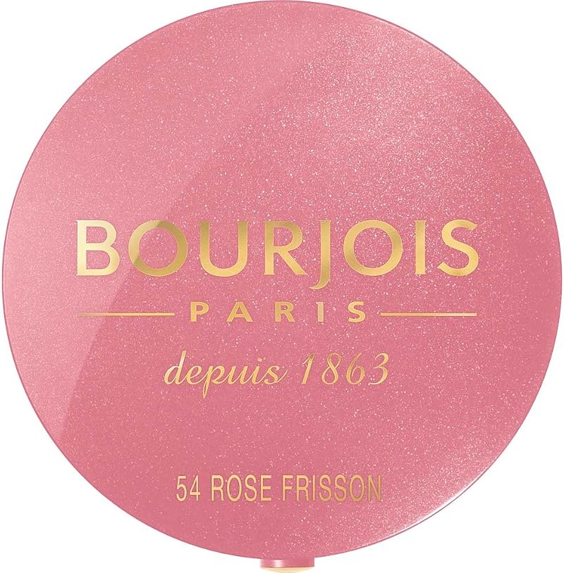 Bourjois Little Round Pot Blusher 54 Rose Frisson 2.5g Parisian Brand