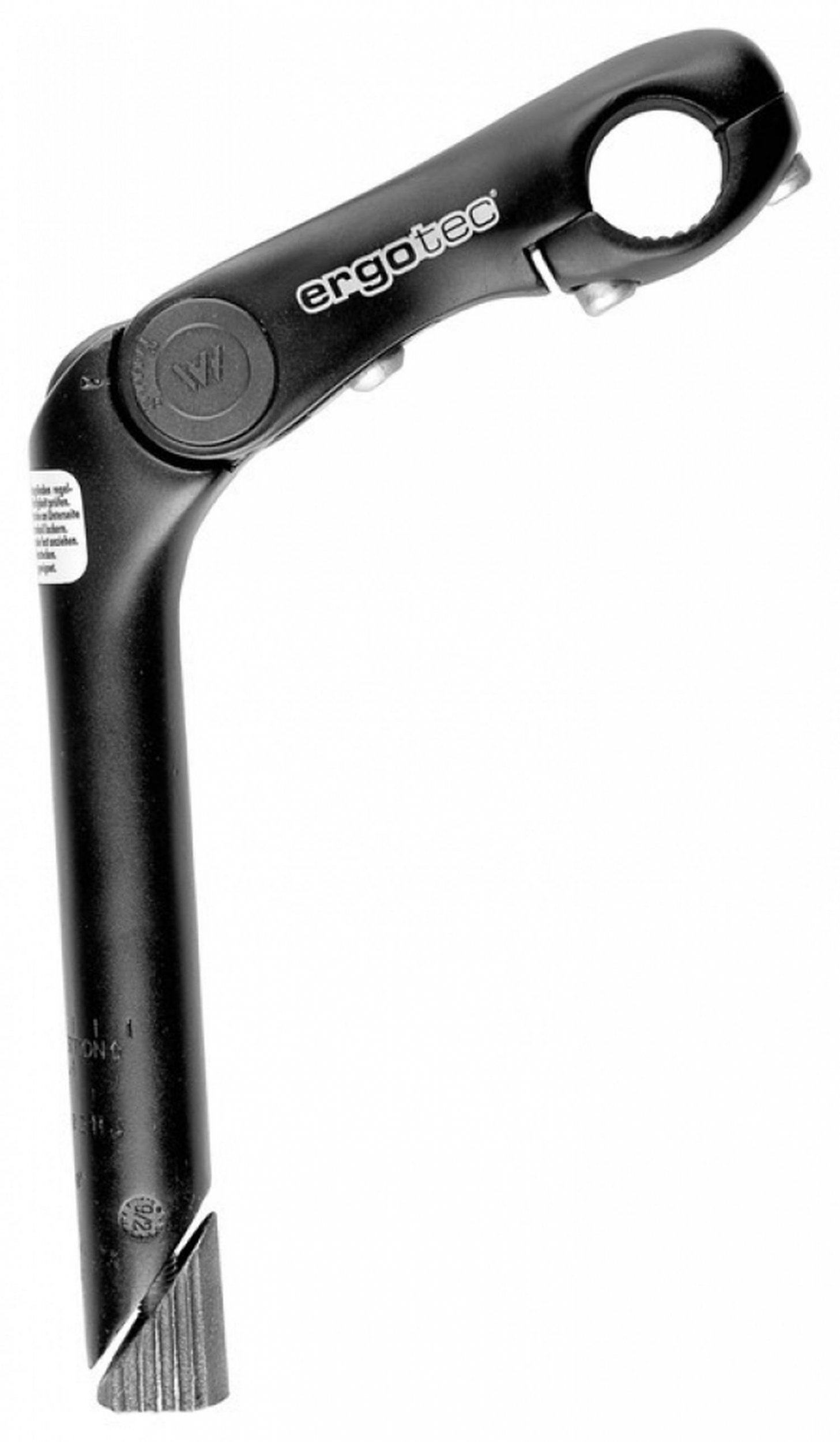 ergotec Humpert Stem, Black, 18 x 8 x 8 cm