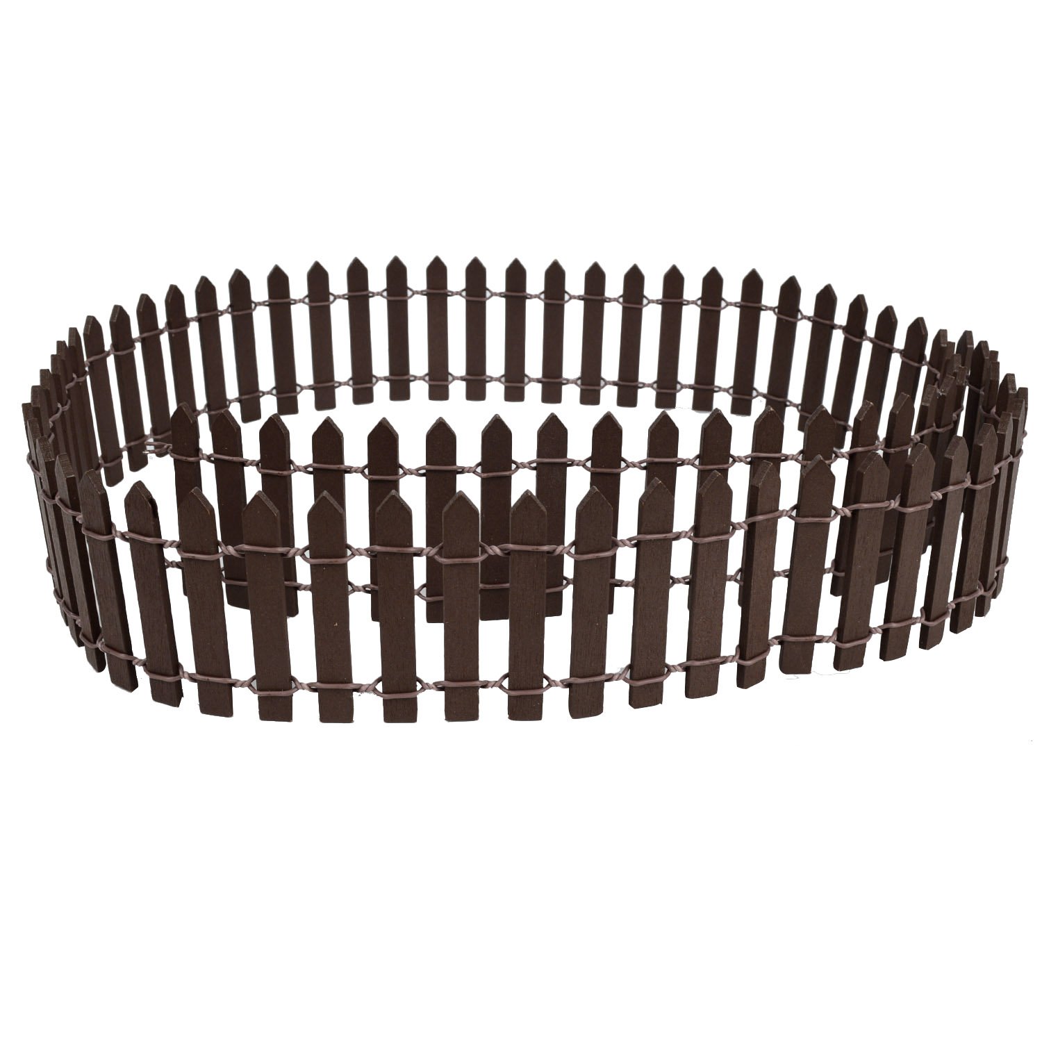 Best miniature fairy garden white wood picket fence