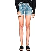 Silver Jeans Co. Womens Boyfriend Mid Rise Short