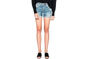 Silver Jeans Co. Women's Boyfriend Mid Rise Short