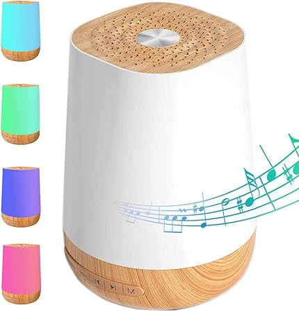 Amazon 安眠グッズ ホワイトノイズ マシン騒音対策 15カラフルライト搭載 28種癒しサウンド イヤホン対応 低周波音無段階音量調節 タイマー付き快眠グッズ リラックス音赤ちゃん 大人 旅行 勉強 仕事 昼寝適応 Kztt いびき軽減グッズ