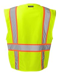 Solid Front Vest with Mesh