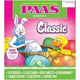 PAAS Classic Easter Egg Decorating Kit - America's Favorite Easter Tradition