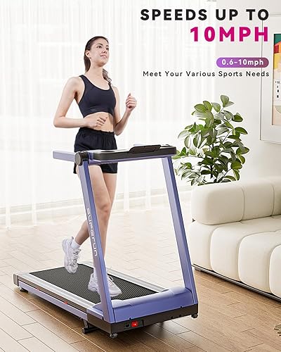 HP Superun Treadmill, 350LBS Capacity Treadmills for Home