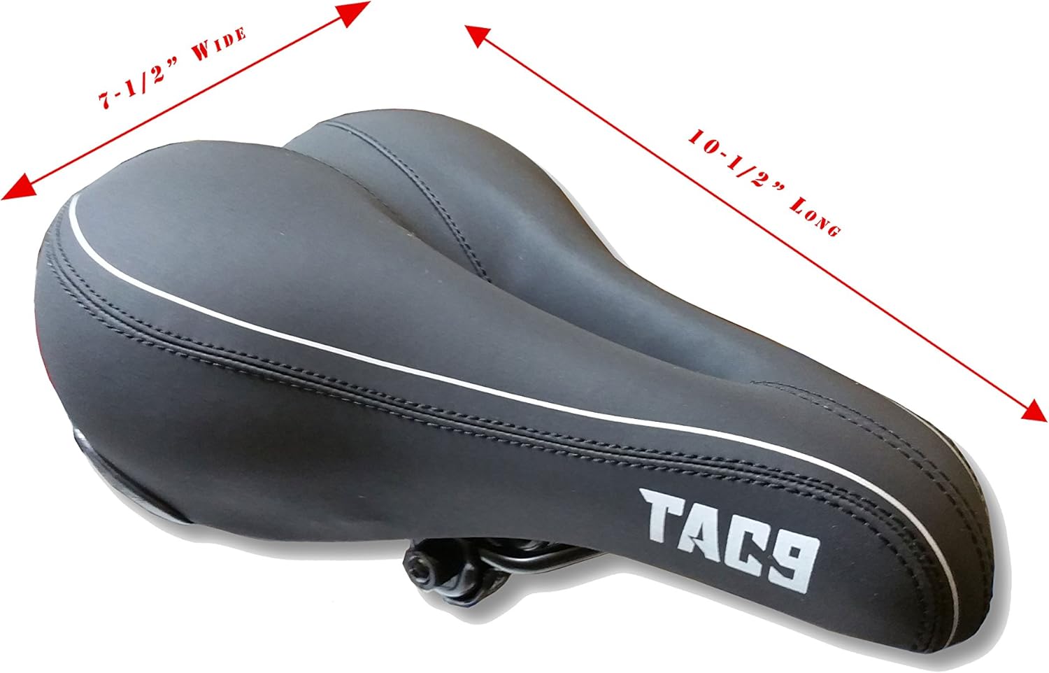 Amazon Com Tac 9 Bike Saddle Seat Comfort Airflow Hybrid Most