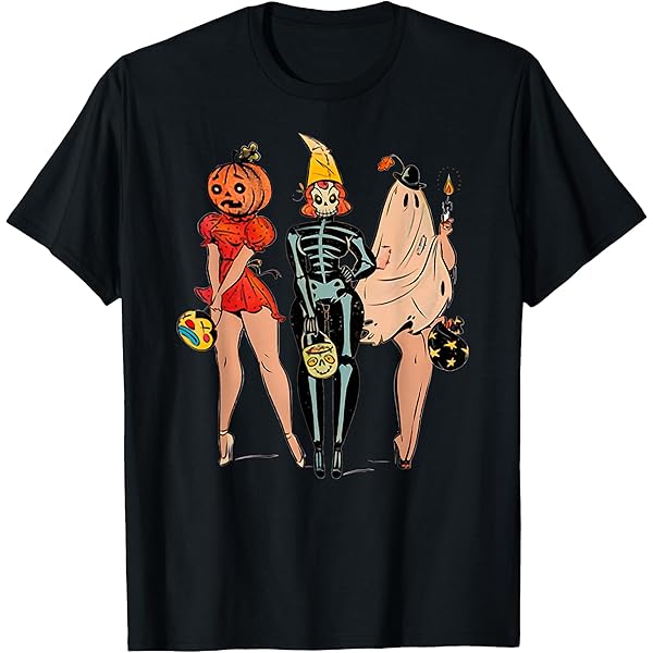 Amazon.com: Vintage Pin up Witch Halloween Pinup Girl Funny