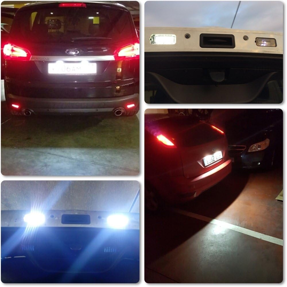 ford focus number plate bulb