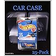 Protech SSCARS-2 Storage/Display Space Saver Car Case for Carded Hot Wheels, 4.25" W x 6.5" H x 1.25" D, 25-Pack