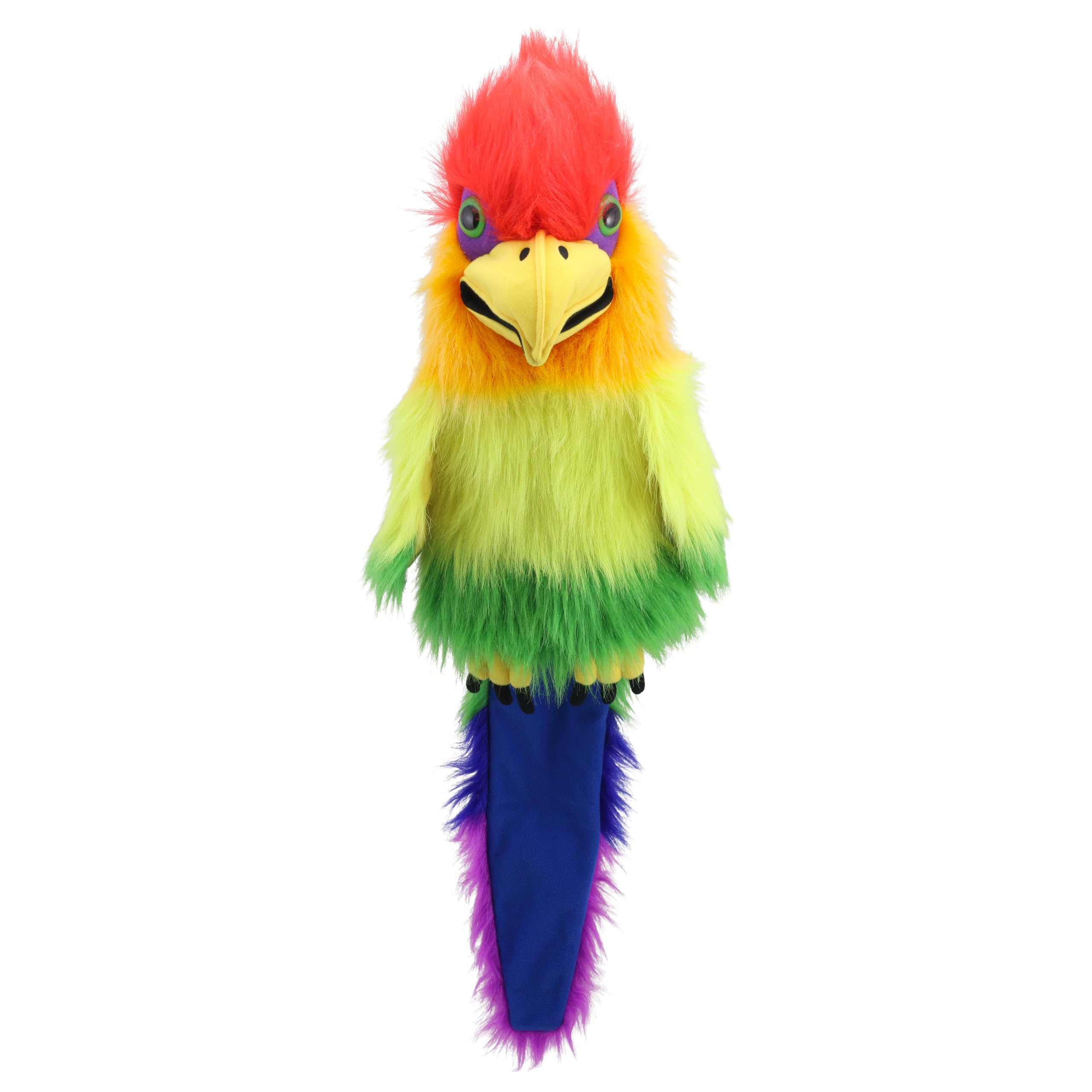The Puppet Company - Rainbow Collection - Rainbow Bird Hand Puppet - PC007403