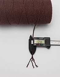 Macrame Cord,2mm x 219yard Cotton Twine String