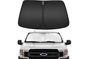ARISMOTOR Windshield Sun Shade for Ford F-150 2015-2020, Custom Fit Foldable Front Window Sunshade Sun Visor Protector, Block UV Rays Keep Your Car Cooler