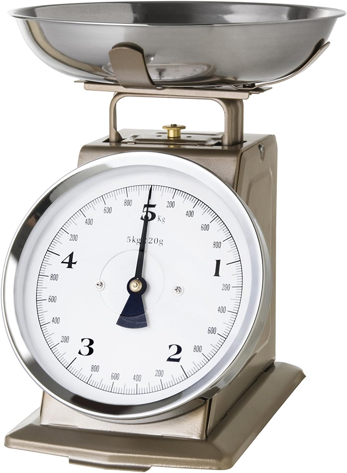 OGO 7915012 Bronze Mechanical Scale Stainless Steel 19.5 x 23 x 22 cm