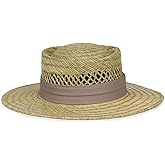 Outdoor Cap Straw Sun Hat - Wide Brim Safari Hat for Women and Men, One Size