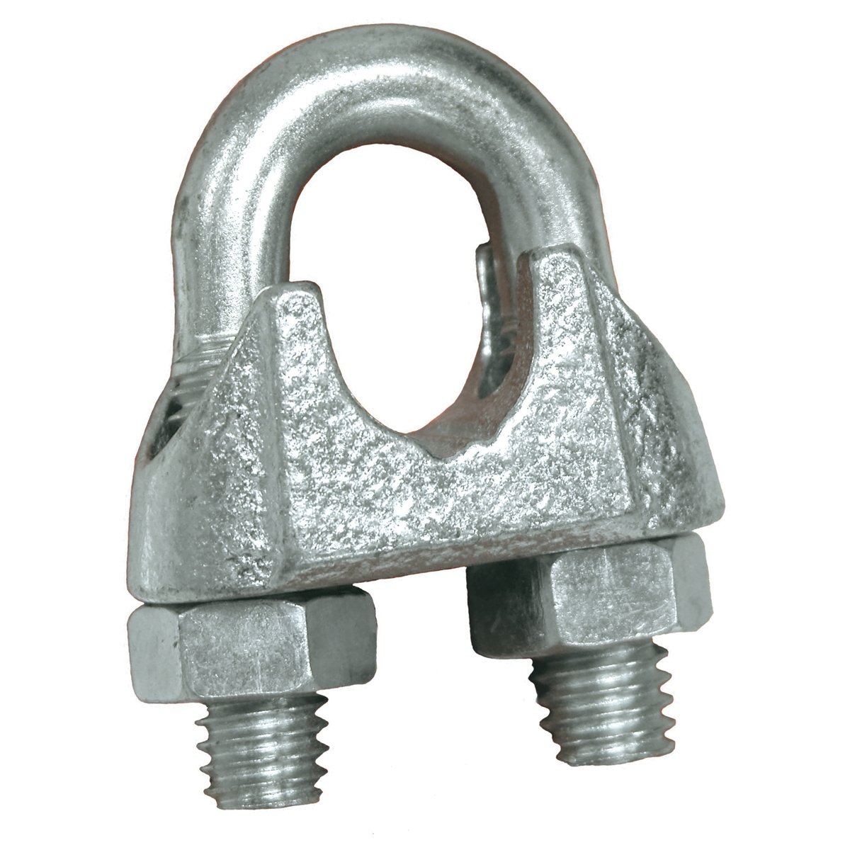Liftall 38MC Wire Rope Clip, Malleable, Galvanized, Import, 3/8