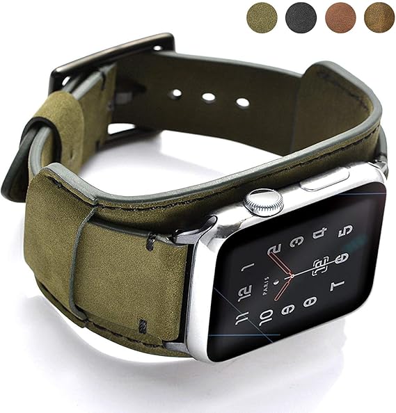 olive green apple watch band 44mm