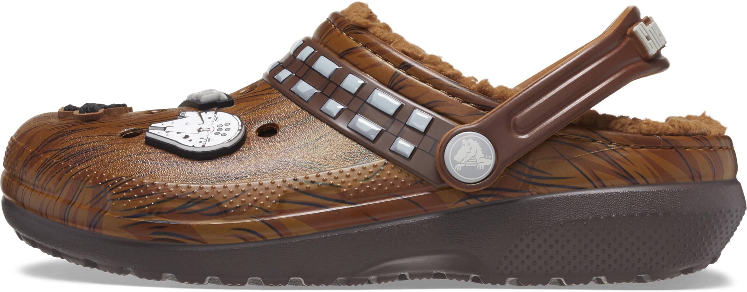 Crocs Unisex-Child Star Wars Chewbacca Classic Lined Clogs