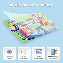 HTVRONT Self Adhesive Laminating Sheets - 50