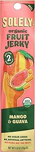 SOLELY Organic Mango Guava Fruit Jerky, 0.8 OZ