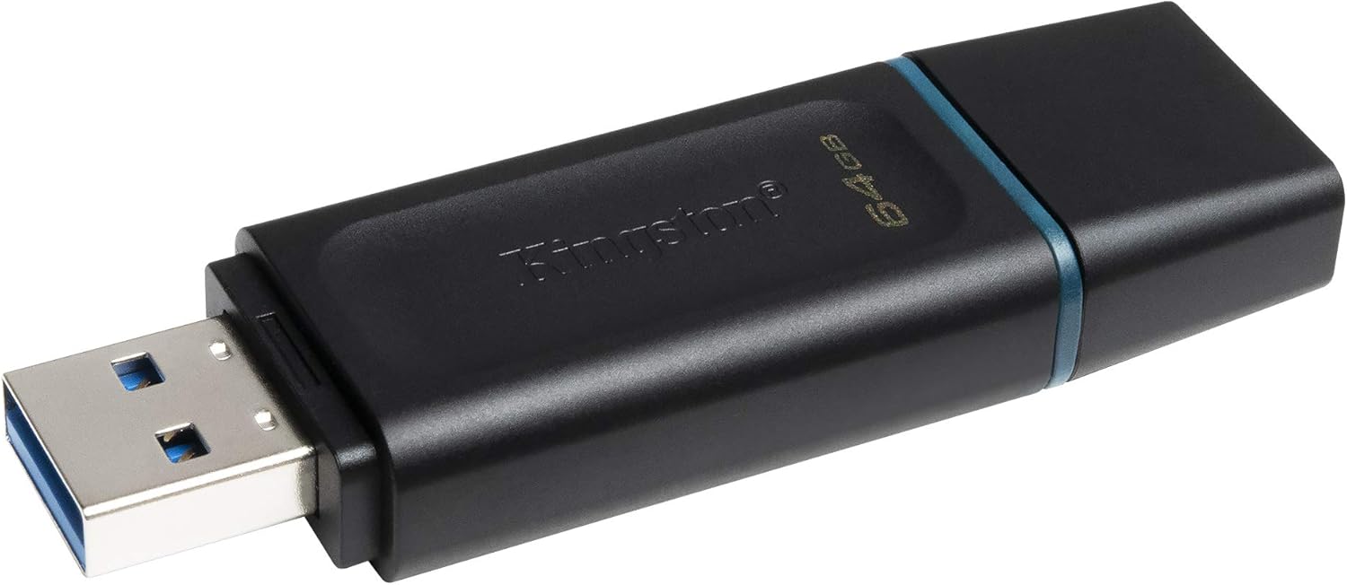 Kingston DataTraveler Exodia DTX/64 GB Flash Drive USB 3.2 Gen 1 - with Protective Cap and Keyring in Multiple Colours - Image 5
