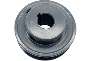 CMFG AK25-5/8 v Belt Pulley 5/8 inch Bore 2.5" OD,Cast Iron Material, AK Mechanical v-Belt Pulleys Single Groove Pulley for"4L" or"A" or "3L" Belt