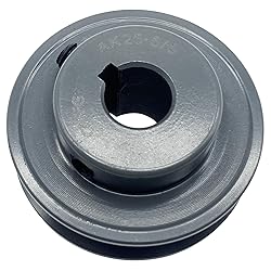 CMFG AK25-5/8 v Belt Pulley, 2.5" OD, 5/8" inch