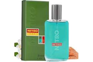 PB ParfumsBelcam Nitro Eau De Toilette Spray for Men – Affordable, Long-Lasting Woody Cologne with Fresh Apple, Mint, Pine & 