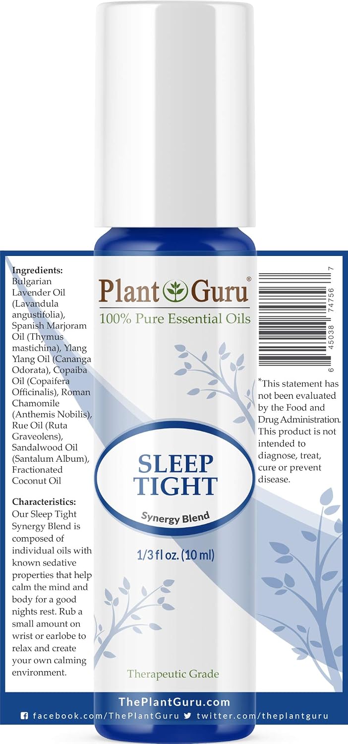 Amazon Com Sleep Tight Essential Blend Oil Roll On 10 Ml 100
