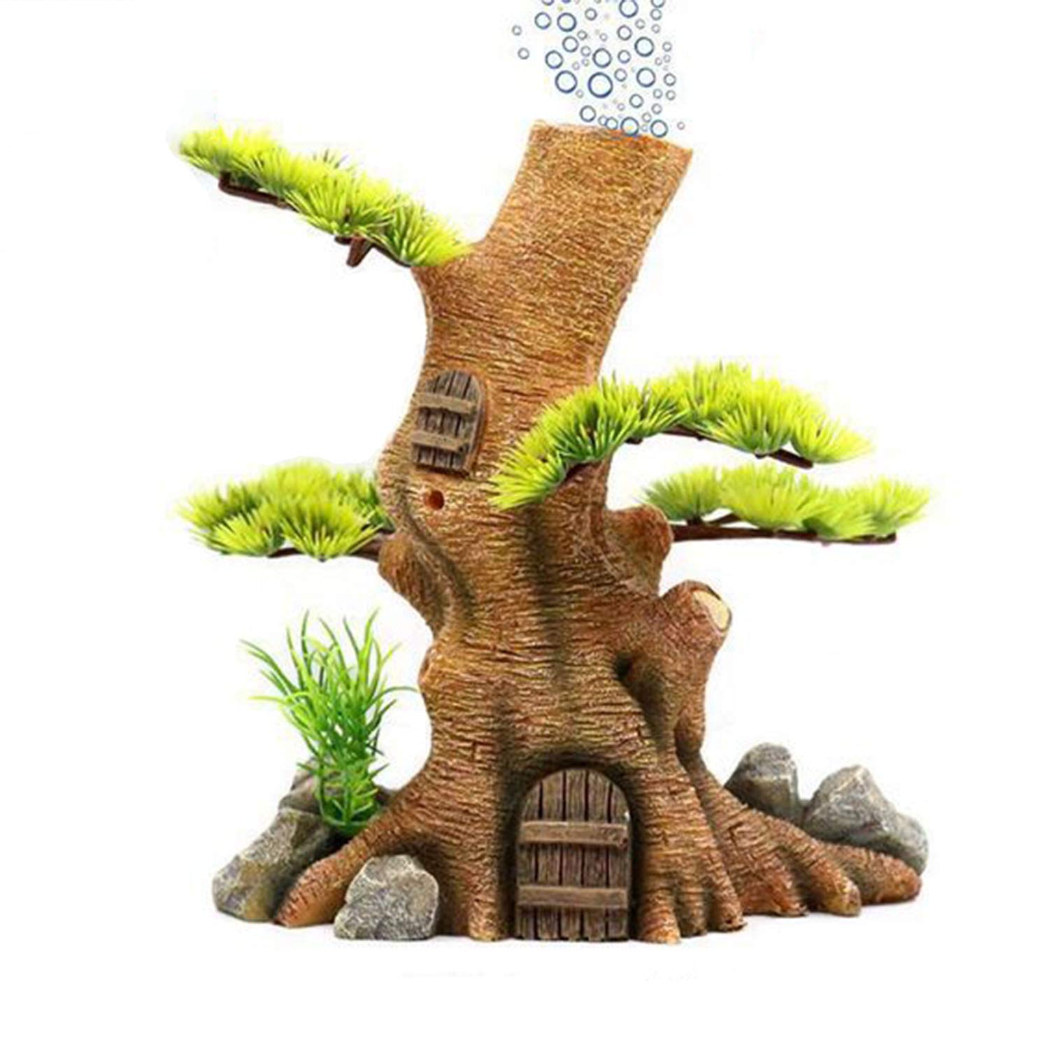 does no apply Fish Tank Decoration Simulation Tree Root Stone Aquatic Plant Resin Fish Tank Ornament Aquarium Decoration