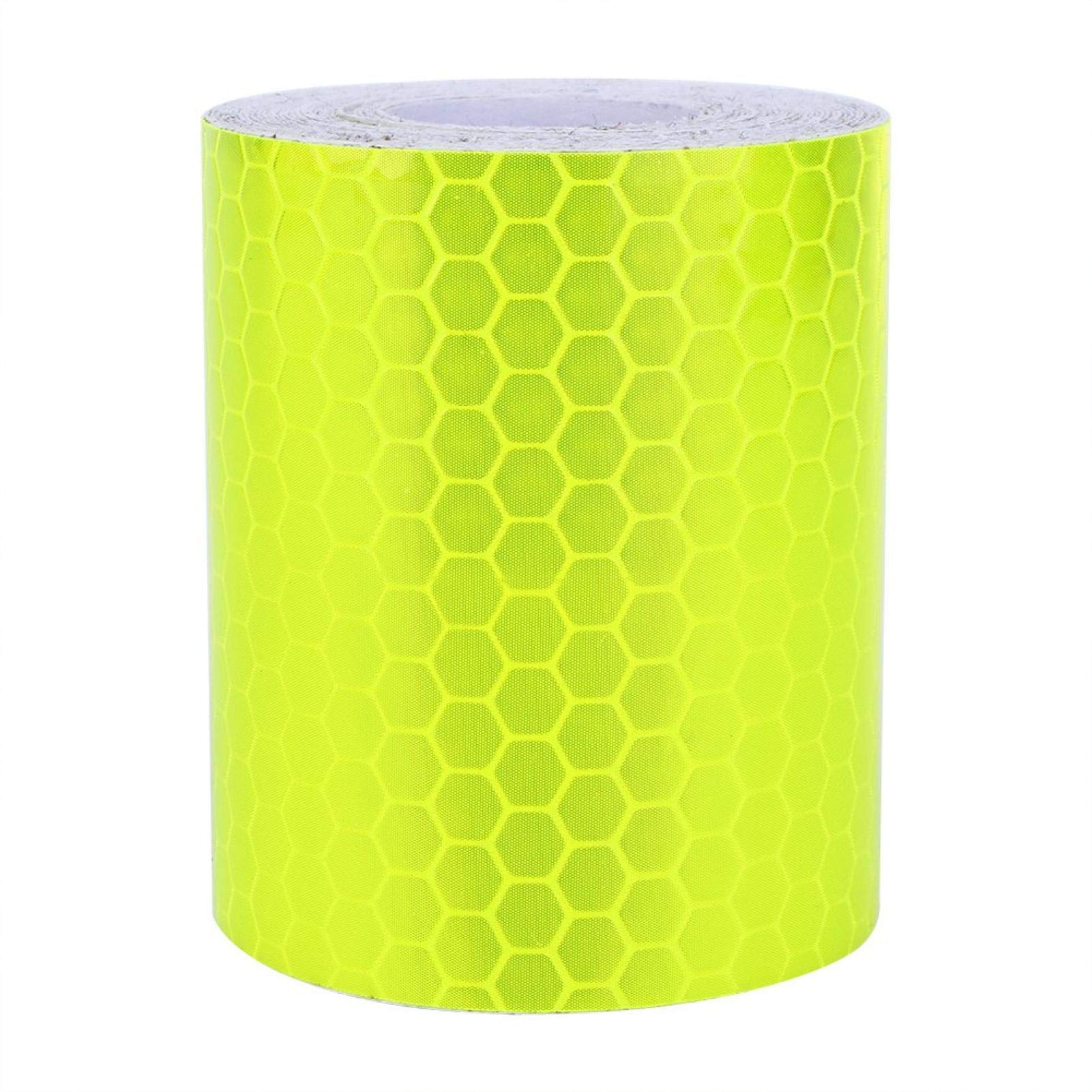 3M Fluorescent Orange Reflective Tape Roll - High Visibility, Waterproof, Warning Tape for Trucks, Trailers, Cars