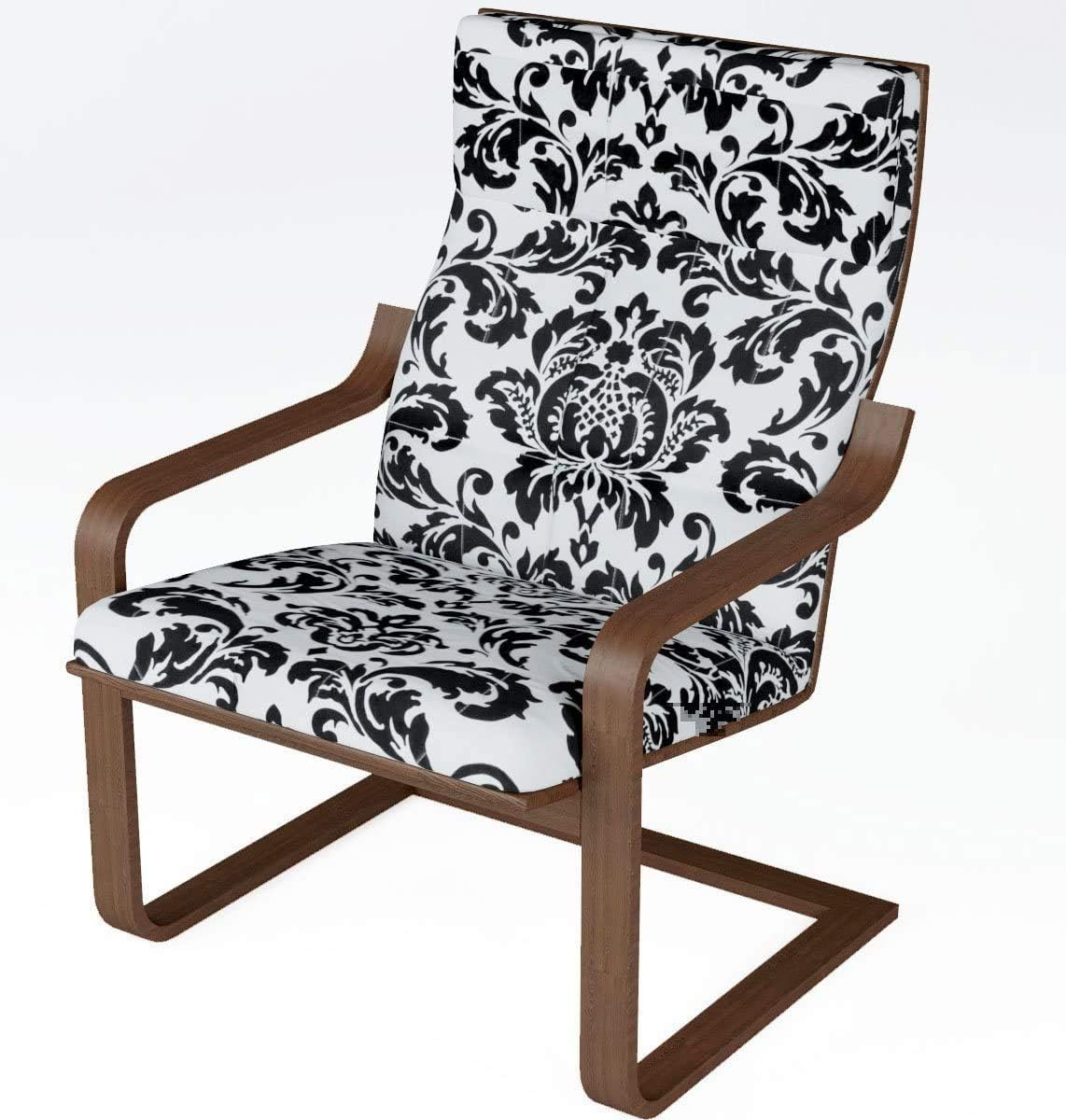 Relax Rocking Chair with Comfortable Cushion Cover and Wooden Frame