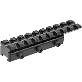 UTG New Generation Dovetail to Picatinny/Weaver Adaptor Mount, Black