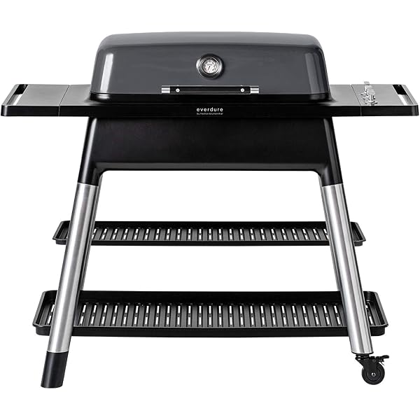 Amazon.com: Everdure FURNACE 3-Burner Gas Grill, Liquid Propane Portable  BBQ Grill with Die-Cast Aluminum Body and Fast-Ignition Technology, 466  Square Inches of Grilling Surface, Adjustable Height, Graphite : Everything  Else