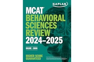 MCAT Behavioral Sciences Review 2024-2025: Online + Book